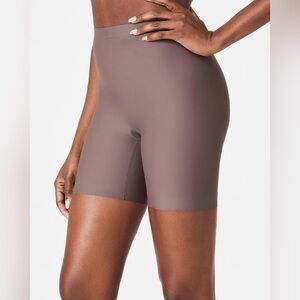 Spanx Women’s Thinstincts Mid Thigh Shapewear Shorts 3X in Smoke